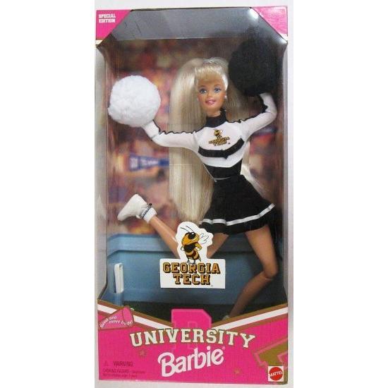 Barbie ジョージア工科大学のチアリーダーバービー