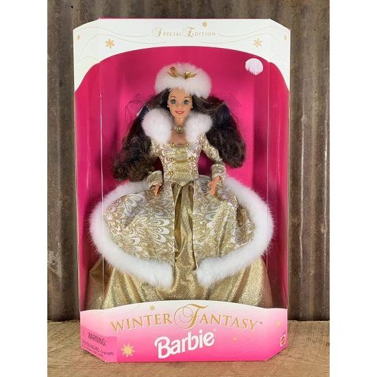 Barbie 1995ウィンターファンタジーバービーブルネット - サムズクラブ専用