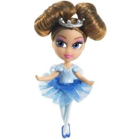 Barbie バービー Peek A Boo Petites Ring Doll＃515 Blue Ballerina Princess 2008年にMattelが製造の画像