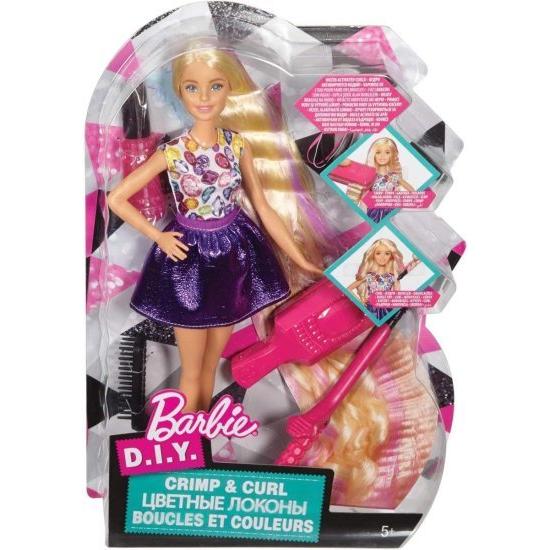 Barbie バービーD.I.Y.クリンプとカールドールの画像