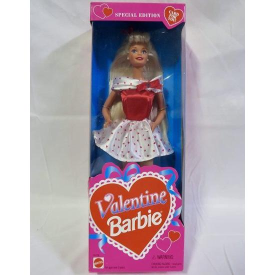 Barbie MattelによるSpecial Edition Valentine バービー Doll 1995