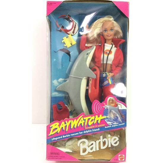 Barbie Baywatch バービー Doll with Dolphin＆Accessories 1994