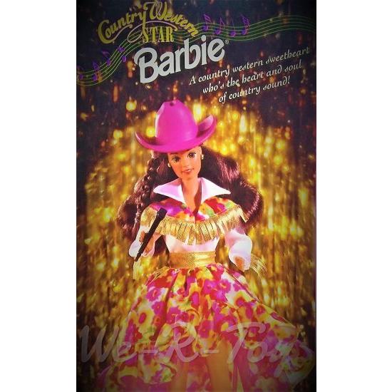 Barbie バービー1994カントリーウエスタンスターウォルマートスペシャルブルネットヘア_2