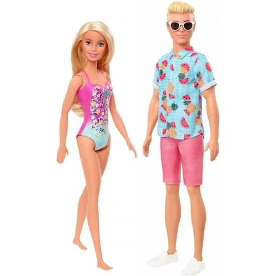 Barbie バービー＆Ken Summer Fun Doll Bundle-各バービー水着人形と夏の服の各ケン人形を含む