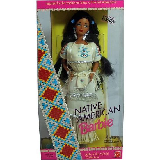 Barbie バービーネイティブアメリカンドール、特別版