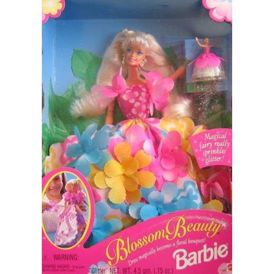 Barbie バービーブロッサムビューティードールw魔法の妖精のスプリンクルグリッター（1996）