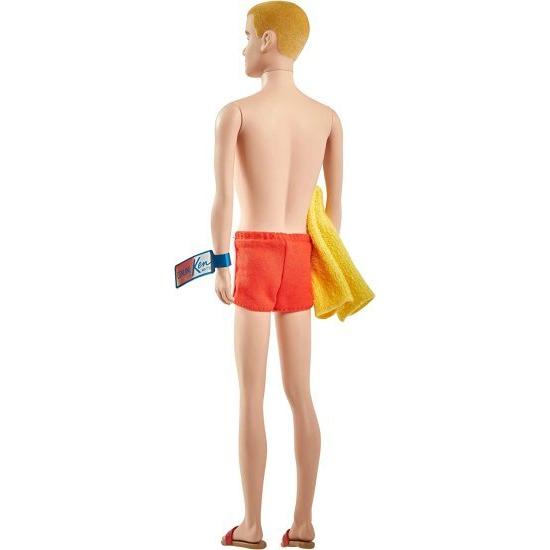 Barbie バービーシグネチャーケン60周年記念ビンテージ人形の再現（12インチ）シルクストーンボディとリストタグを備えた大人のコレクター用 Barbie バービーシグネチャーケン60周年記念ビンテージ人形の再現 12インチ シルクストーンボディとリストタグを備えた大人のコレクター用