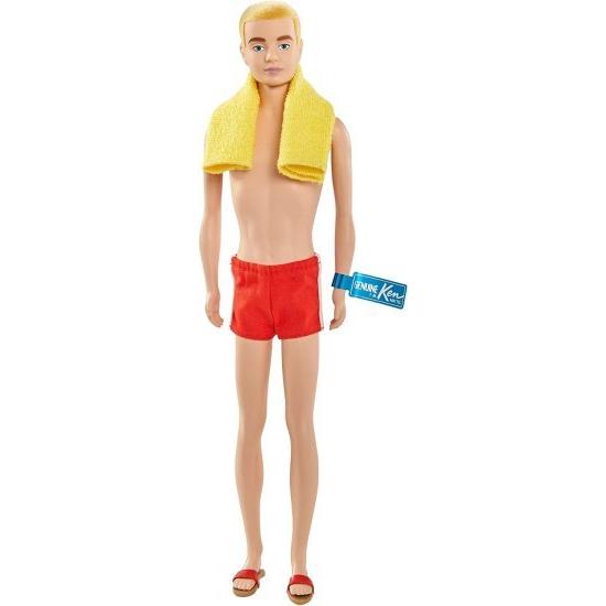 Barbie バービーシグネチャーケン60周年記念ビンテージ人形の再現（12インチ）シルクストーンボディとリストタグを備えた大人のコレクター用 Barbie バービーシグネチャーケン60周年記念ビンテージ人形の再現 12インチ シルクストーンボディとリストタグを備えた大人のコレクター用