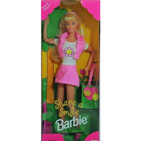 Barbie バービー 17247 1996 Special Editionは笑顔の人形を共有しています