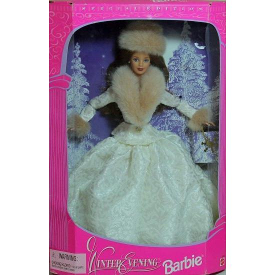 Barbie バービー - 冬の夕方バービー - 特別版人形（1998）マテル_1