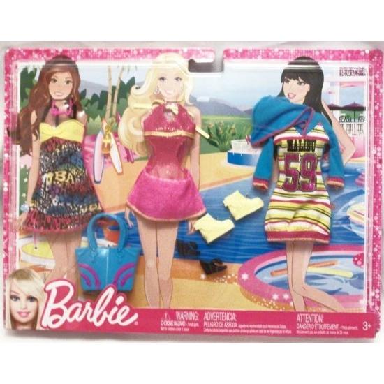 Barbie バービーファッショニスタファッションパック - マリブビーチタイムの服装