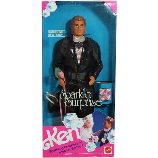 Barbie バービーケンスパークルサプライズ - ローズとタキシードを着ている1991