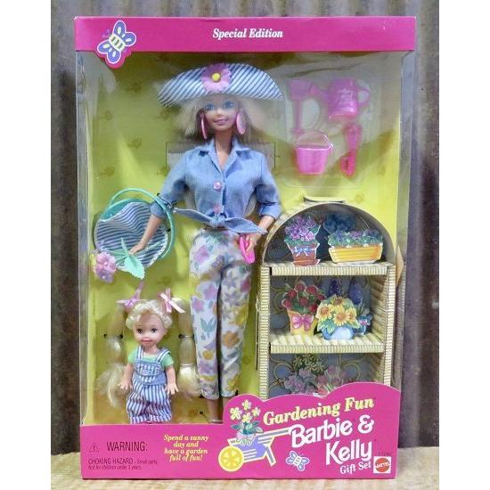 Barbie ガーデニングファンバービー＆ケリーギフトセット - 特別版セットW 2人形＆アクセサリー（1996）
