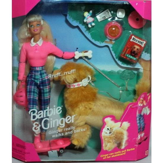 Barbie Mattel バービー 17116 1997 バービー＆Ginger the Dog
