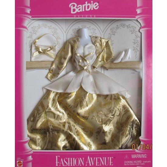 Barbie バービー Deluxe Fashion Avenue Gold＆White Collection（1995）
