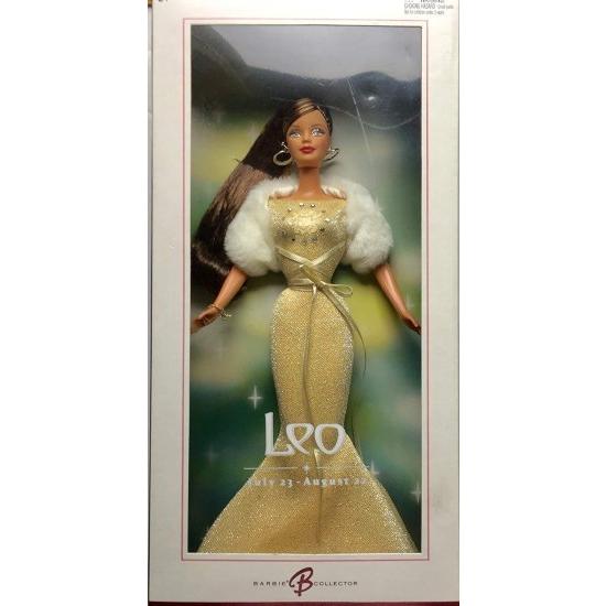 Barbie バービーピンクのラベル誕生石人形レオ