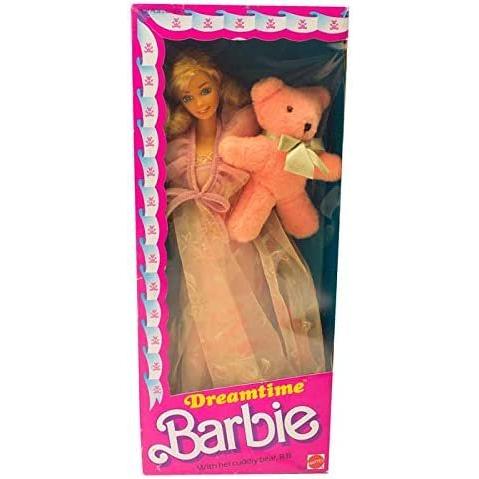 Barbie バービー Doll Dreamtime with Bear 1984 Mattel
