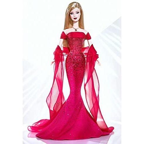 Barbie 7月/Ruby Birtstone Collection バービー Doll