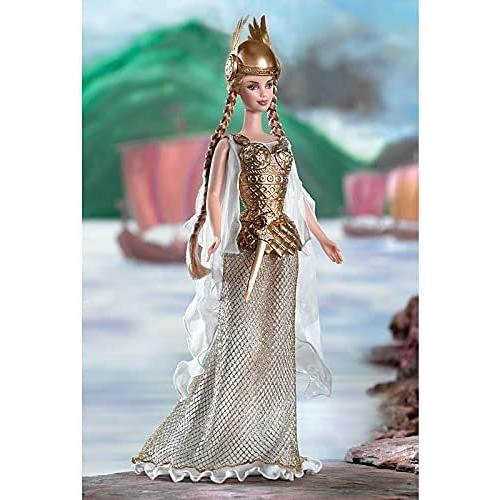 Barbie ワールドプリンセスコレクションのマテルバービードール - バイキングのプリンセス2003コレクターエディション