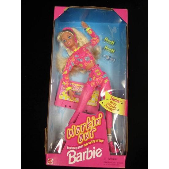 Barbie バービー Workin 'Out Doll（1996）by Mattel
