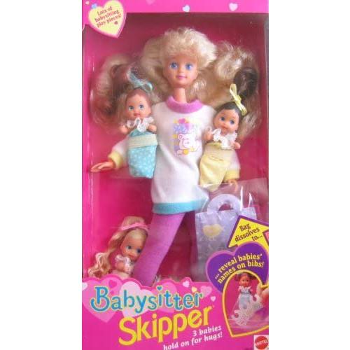 Barbie バービーベビーシッタースキッパードールW 3ベイビー！ （1994）