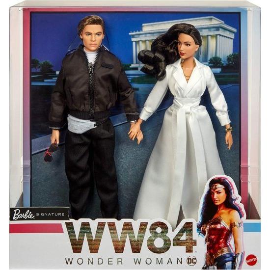 Barbie バービーコレクターワンダーウーマン1984ガラガウンでダイアナプリンスドールとの2ドールギフトセット、トラックスーツのスティーブトレバードール、さ_5