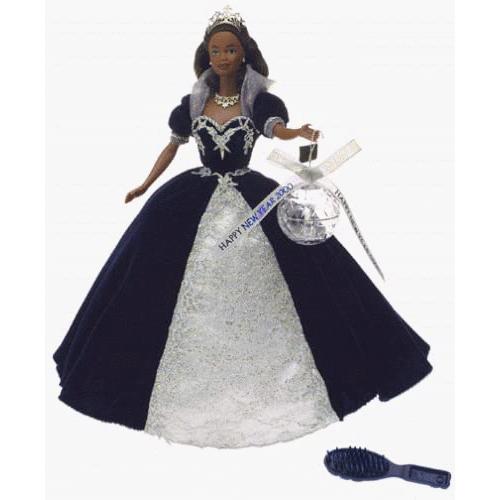 2000年限定モデル　キラキラバービー アメリカ　マテル Barbie ミレニアムプリンセスバービー人形アフリカ系アメリカ人特別版