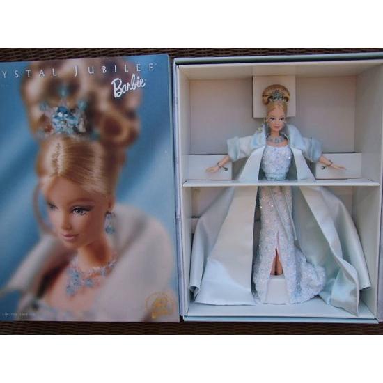 Barbie 1999バービー収集品 バービー40周年 クリスタルジュビリーバービー