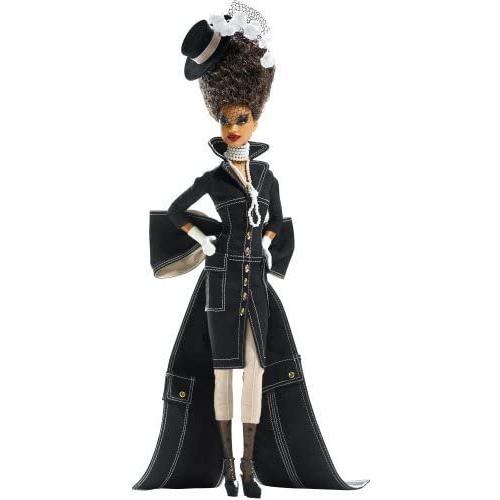 Barbie バービー Gold Label Byron Lars 3rd Doll in Chapeaux Collection Pepper Diva in Black