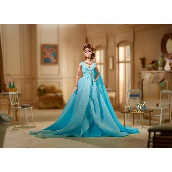 Barbie バービーファッションモデルコレクションブルーシフォンボール  