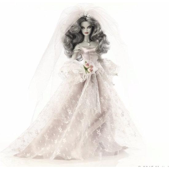 Barbie バービーホーンテッドビューティーゾンビ花嫁御寮ゴールドラベルドール 着せかえ人形、抱き人形-おもちゃ