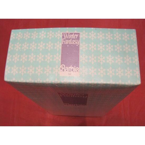 Barbie バービー 5946 1990 FAO Schwarz Winter Fantasy Doll_3
