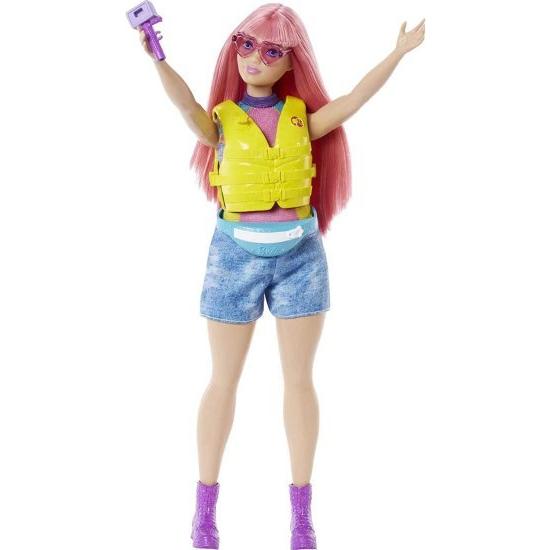 Barbie バービーそれはデイジードール（ピンクの髪の曲線、11.5インチ）、ペットの子犬、カヤック、キャンプアクセサリー、3-7歳のギフトを備えた2つのキャン_3
