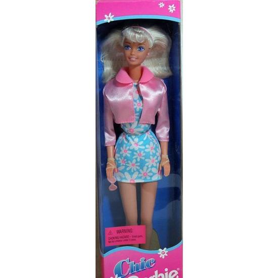 Barbie ピンクのサテンのファッションアベニューブロンド人形シックなバービー