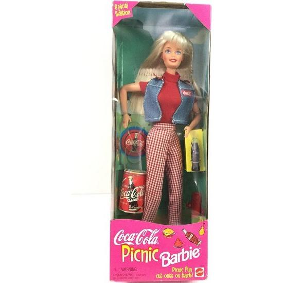 Barbie Mattel Coca Cola Picnic バービー 1997