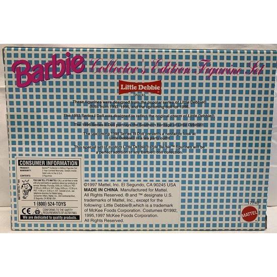 Barbie バービーリトルデビーコレクターエディションの図形セット（1997）によるバービーの画像