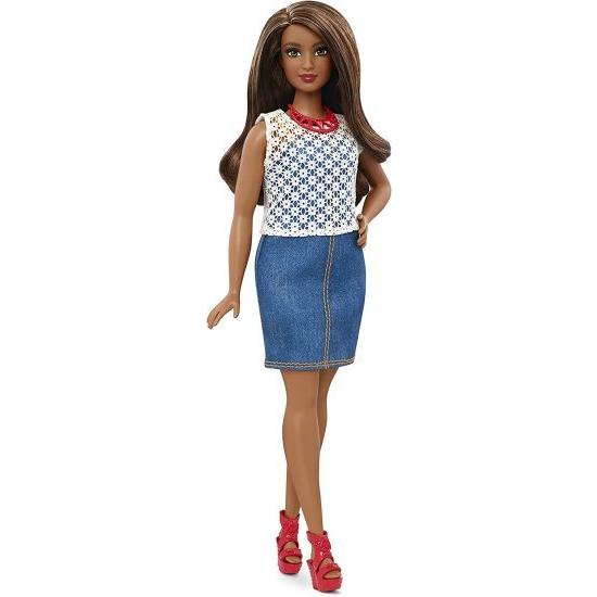 Barbie バービーファッショニスタドール - デニムの人形の画像
