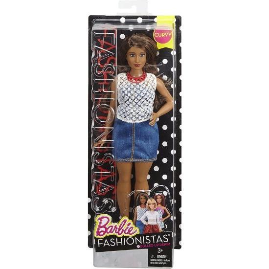 Barbie バービーファッショニスタドール - デニムの人形の画像