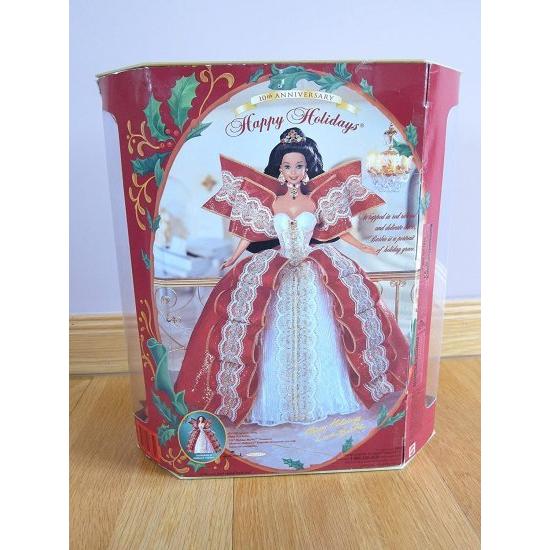 Barbie バービー Happy Holidays Doll -Special Edition 10th Aniversary Hallmark 5th in Series（1997）の画像