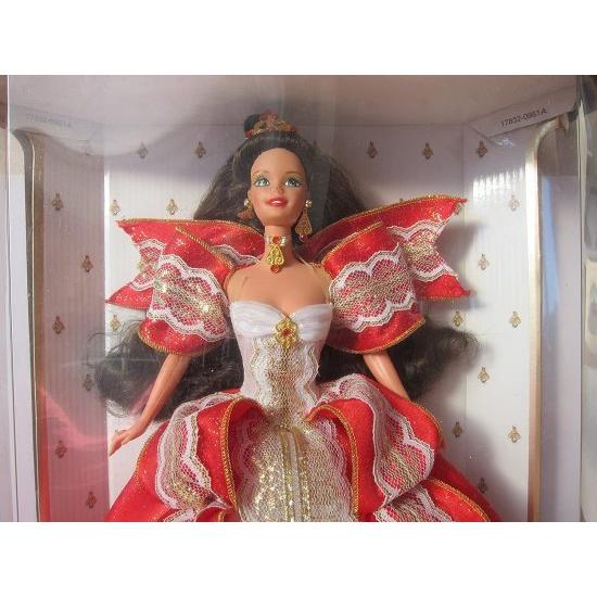 Barbie バービー Happy Holidays Doll -Special Edition 10th Aniversary Hallmark 5th in Series（1997）の画像