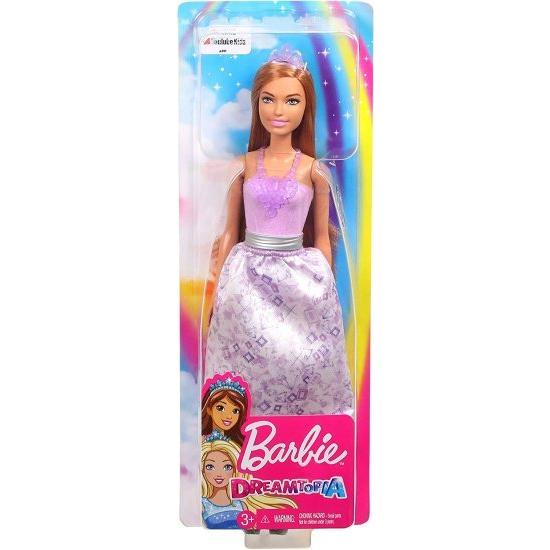 Barbie バービードリームトピアプリンセスドール、紫色の宝石風の衣装とティアラを着た約12インチのブルネット、3-7歳の画像