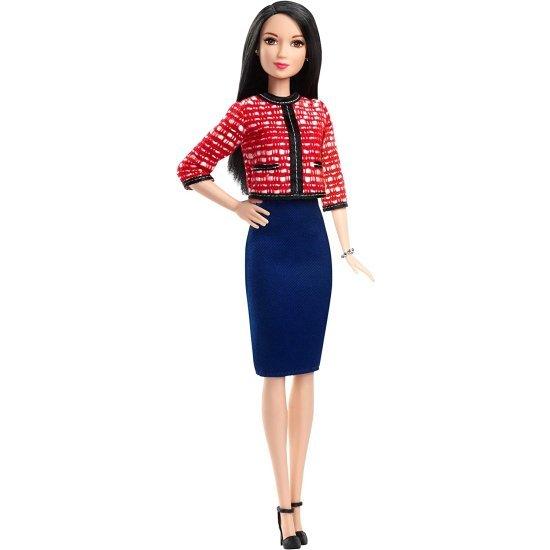 Barbie バービーの政治候補者人形、3-7歳の背の高い黒髪の人形