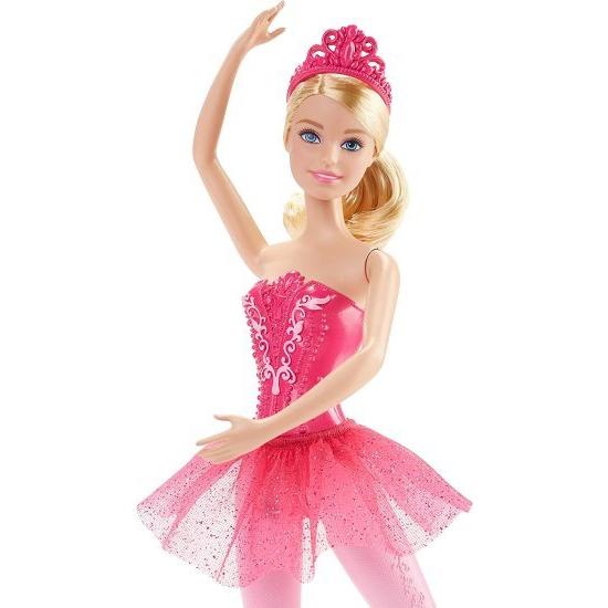 Barbie バービーのおとぎ話のバレリーナ人形、ピンクの画像