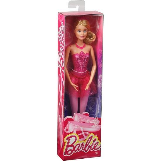 Barbie バービーのおとぎ話のバレリーナ人形、ピンクの画像