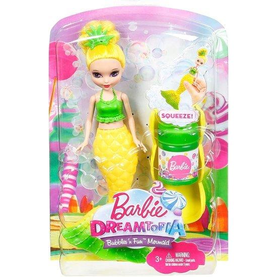 Barbie バービードリームトピアバブル 'n楽しい人魚黄色の人形の画像