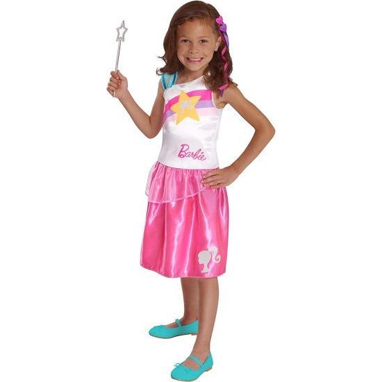 Barbie バービードレスアップトランクセット、サイズ4?6x、子供たちのふりをする衣装とアクセサリー、ピンク、アマゾンの排他的、ただ遊ぶの画像