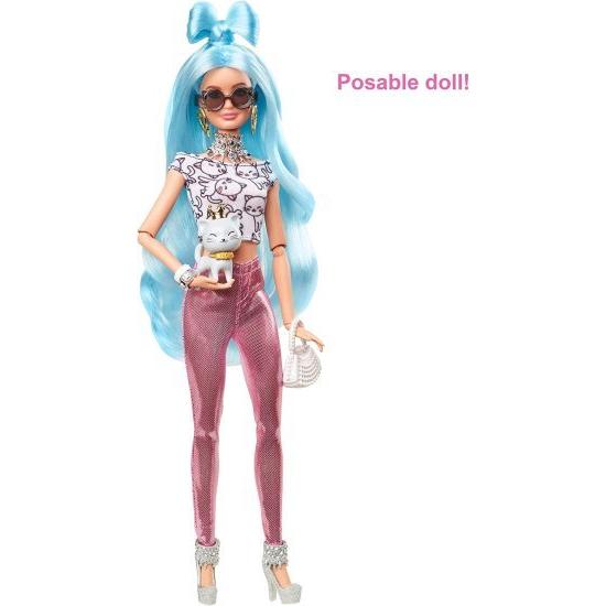 Barbie ペット、ミックス＆マッチピース、30+の外観、複数の柔軟なジョイント、子供3歳＆アップ、GYJ69でセットされたバービーエクストラドール＆アクセサリーの画像