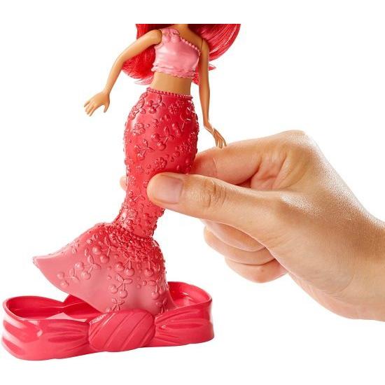 Barbie バービードリームトピアバブル 'n楽しい人魚の赤い人形の画像