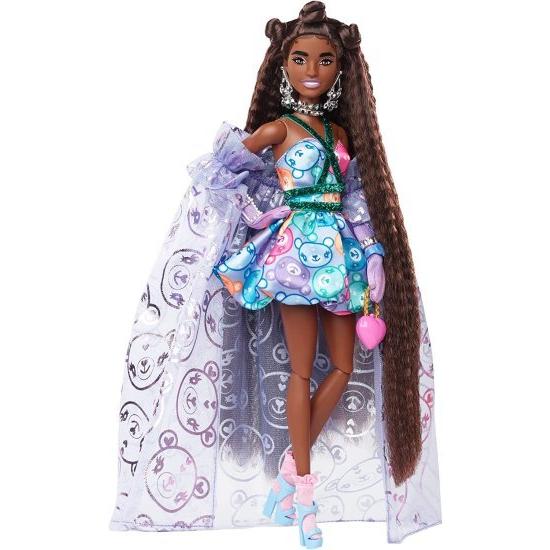 Barbie バービーの余分な派手な人形とアクセサリーの画像