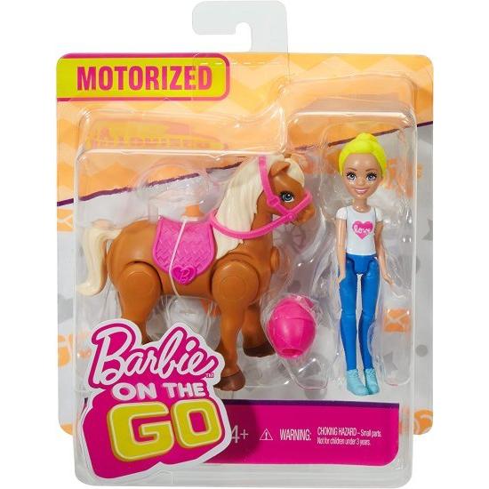 Barbie 茶色のポニーと人形のバービー 【公式通販】